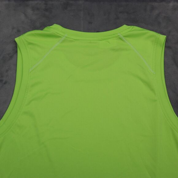 Champion Shirt Womens XL Extra Green Tank Top Sleeveless Workout Flowy Run Gym - Picture 14 of 15